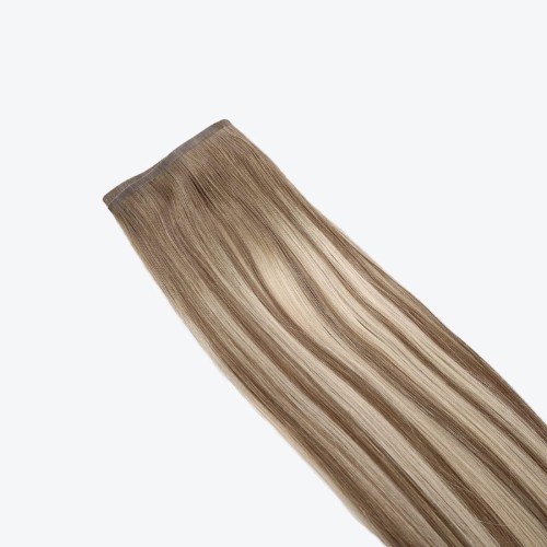 Włosy bezszwowe extendME typu clip in kolor: rooted grey balayage