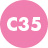 C35 różowy