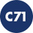 C71 niebieski