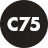 C75 czarny
