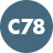 C78 niebieski