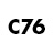C76 biały