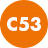 C53 pomarańczowy