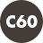 C60 brązowy